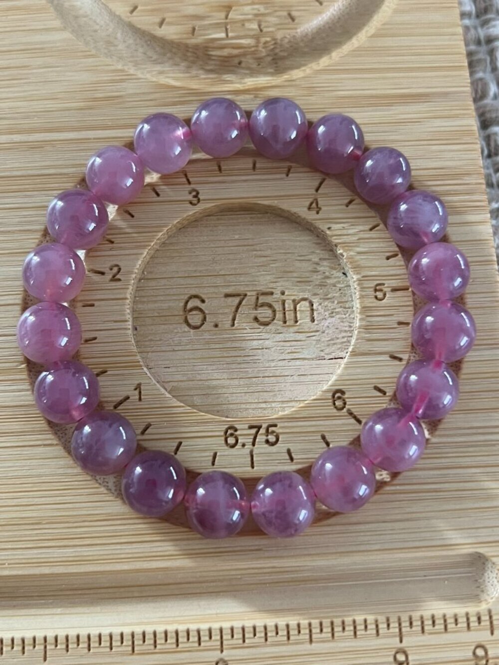 High Grade Madagascar Rose Quartz Bracelet
